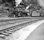 PRR Westbound Empty Hoppers, c. 1951
